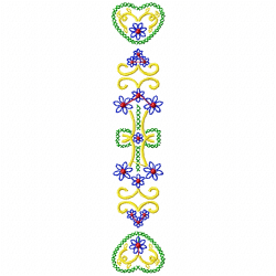 Flowers And Tree Embroidery Design 2 Flowers And Tree Embroidery Design 2
